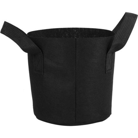 Paquet de 20 Sacs de Culture de 2 Gallons, Pots en Tissu, Pots D'AéRation en Tissu avec PoignéEs, Pot pour Plantes (1/4)