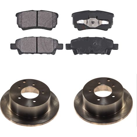 KIT FRENI POSTERIORI compatibile con DODGE AVENGER - DISCHI + PASTIGLIE OEM: FDB1839 / 17882 /SOSTITUZIONE DIRETTA/BASSA POLVERE/SILENZIOSO