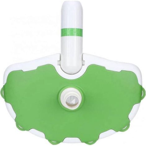 Brosse de nettoyage pour piscine Pool Vas, tête d'aspiration avec roues, accessoires de nettoyage pour piscine (1/2)