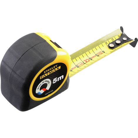Stanley – Mètre déroulant Blade Armor 5 m x 32 mm – Revêtement Mylar anti-abrasion – Précision classe II – Crochet multiprises – FMHT815560