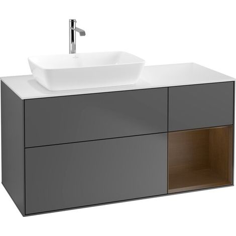 Villeroy & Boch F811GNGK Meuble sous lavabo Finion F81 (1/2)