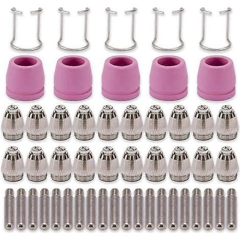 Kit de consommables pour découpeur plasma Ag60 SG-55 WSD-60 : buses et embouts de torche. Accessoires pour découpeur plasma (1/5)