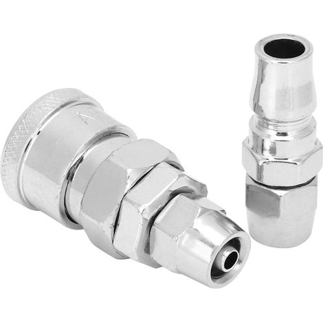 Self-Locking Pneumatic Quick Coupling, 20SP+20PP (1/5)