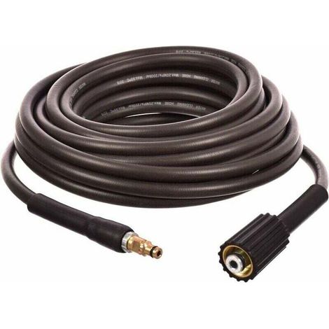 Compatibile con il tubo flessibile da 8 m delle idropulitrici Kärcher K2, K3, K4 e K5. Si prega di verificare le dimensioni nell'immagine prima di ordinare. Questo modello è compatibile solo con quest (1/4)