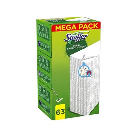 KIT SWIFFER DRY 51 PANNI CATTURA POLVERE (1/3)