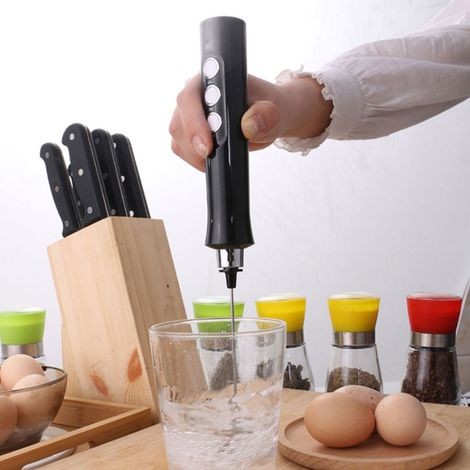 Batteur à œufs électrique rechargeable, batteur, batteur à œufs automatique, batteur à crème, batteur à lait, batteur à lait en poudre, mélangeur de colorants alimentaires, rechargeable par USB (1/5)