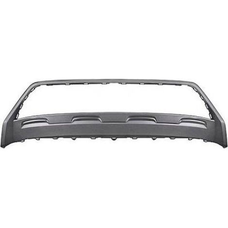 Moulure centrale de pare-choc avant grise Volkswagen Tiguan 2 phase 1 2016-2020