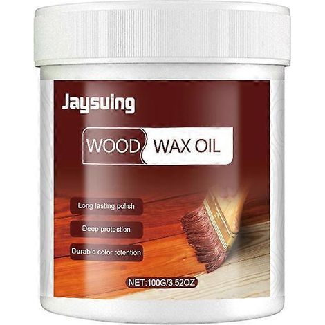 Huile-cire anticorrosion pour parquet et meubles en bois neufs, 100 g (1/4)