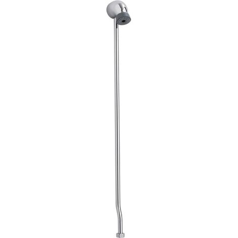 Pomme de douche fixe à picots anticalcaire - avec tube et collier - Presto (1/2)