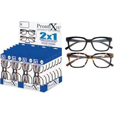 ESPOSITORE OCCHIALI DA VISTA GRADUATI 'TWIN10 2X1' 24 pezzi