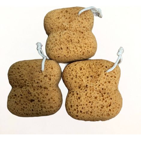 Éponge De Bain - Mousse PU - Grande Taille - Pour Exfoliation Douce En Salle De Bain - 3 Pièces (1/5)