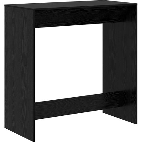 Maison Exclusive - Tavolo da bar Rovere Nero 102 x 50 x 103,5 cm Legno multistrato
