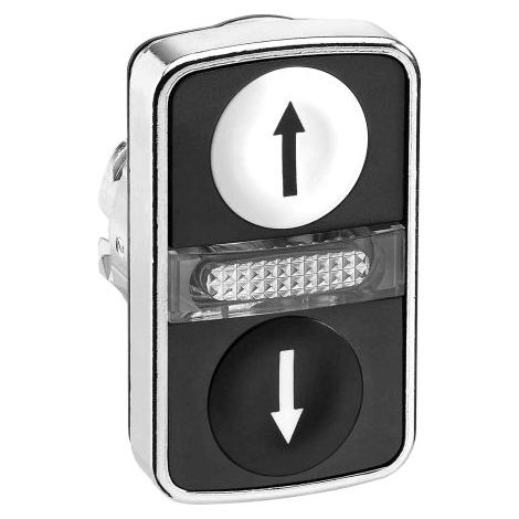 Interrupteur Schneider Electric zb4bw7a1724 IP66 métal chromé