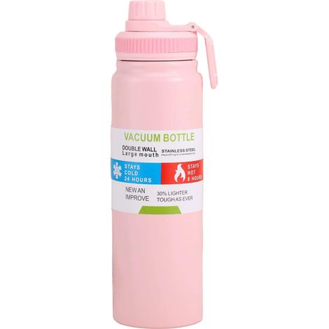 Gourde isotherme Space Pot en acier inoxydable grande capacité pour le sport, les activités de plein air et les voyages. Gourde portable pour voiture ou autre. (1/5)
