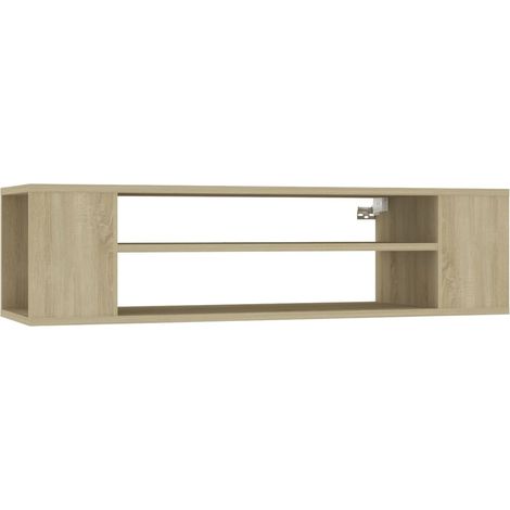 Maison Exclusive - TV-Hängeschrank Sonoma-Eiche 100x30x26,5 cm Ho
