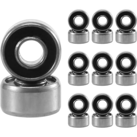 693RS 3 mm x 8,4 mm Miniatur-Rillenkugellager, doppelt abgedichtet, 20 Stück (1/4)