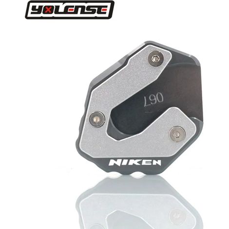 (NIKE-NIKEN) Compatible avec les modèles YAMAHA NIKEN 2018-2020 et NIKEN GT 2019-2023 : béquille latérale, extension et support pour une meilleure stabilité. (1/4)