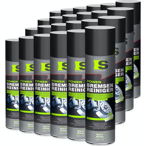 Spraytive 24x 500ml Power Bremsenreiniger Spray – Industriereiniger gegen Schmutz, Öl, Fett (1/5)