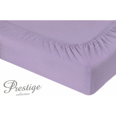 Jersey-Spannbettlaken 220x200 Helllila Prestige Kollektion 160 g/m²