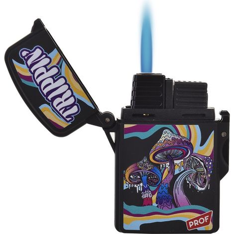 Briquet champignon à jet de couleurs mélangées (1/3)