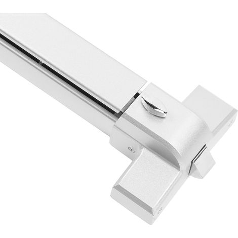 Barre de poussée de porte de 65 cm, dispositif de sortie de secours en acier inoxydable 304, poignée de sortie de secours commerciale pour hôtels et écoles (1/5)