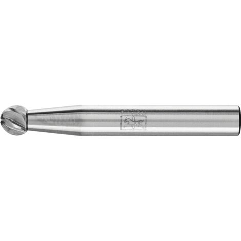Frässtift KUD D.6mm Kopf-L.5mm Schaft-D.6mm HM Verz.INOX PFERD (1/5)