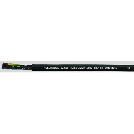 HELU OZ-600 Steuerleitung 6 x 0.75 mm² Schwarz 10590 100 m