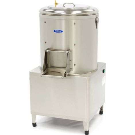 Éplucheuse pommes de terre pro - 30 kg, 600 kg/h, Minuterie