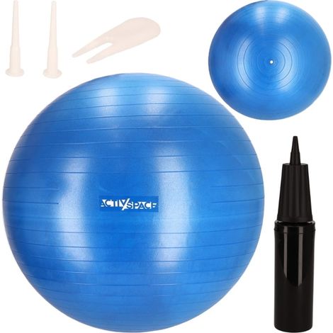 Palla da ginnastica gonfiabile per esercizi, 65 cm