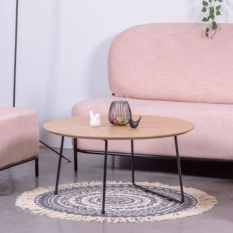 Nest Dream - Runder Couchtisch aus Eichenholz - Modin