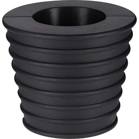 Base cónica de soporte para sombrilla, para mesa de patio con orificio para mayor estabilidad o soporte para sombrilla, soporte para sombrilla de 1.5". (1/5)