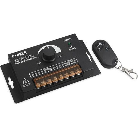 Interrupteur LED AC220V 2500W, variateur 0-100%, contrôleur de luminosité pour ruban LED monochrome