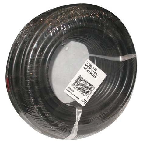 Steifer R2v U1000 Kabel 3g2,5 25m Schwarz - Electraline