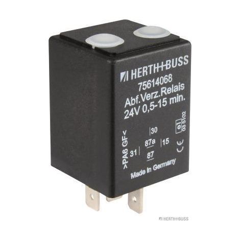 Relè temporizzatore herthbuss 75614068 compatto preciso 8,6x3,8 cm