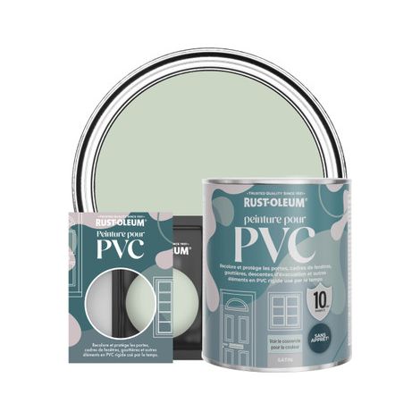 Peinture pour PVC, Finition Satinée - Vert Laurier (1/3)
