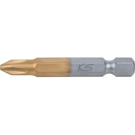 1/4" Embouts de vissage PHILLIPS TIN, 50mm, PH3, pack de 5 (1/2)