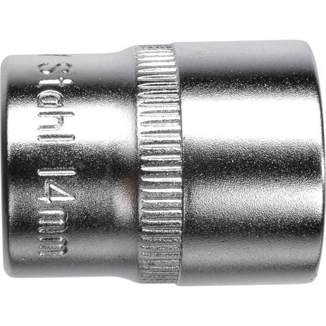 Llave vaso 1/4 SW 10 mm x 25