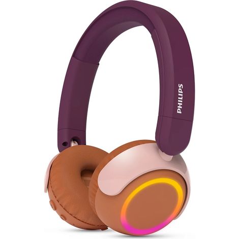 Philips TAK4200MP/00 cuffia e auricolare Wireless A Padiglione Musica e Chiamate Bluetooth Arancione, Viola, Rosa (1/4)