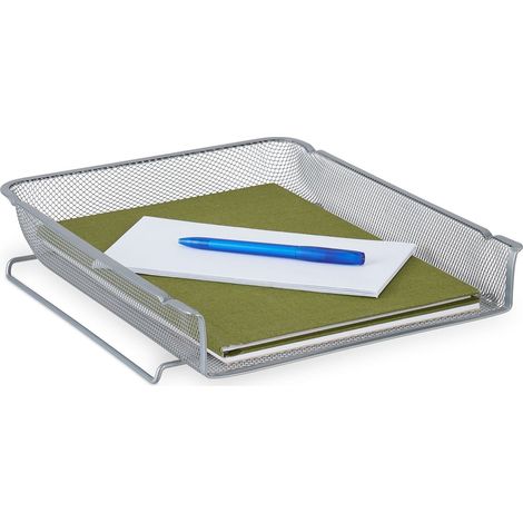 Stapelbare dokumentenablage aus metall