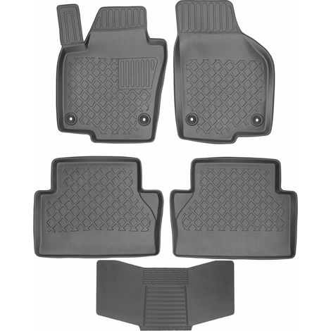 Tappetini ARISTAR 603093 + copertura 251992 - Seat Alhambra II 2010-2020 / VW Sharan II 2010-2022 (5 posti) STOP. MOUNT AV2 anteriore (1/5)