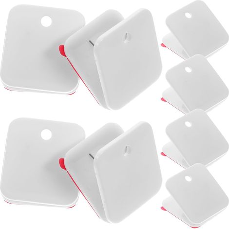 Lot de 12 supports adhésifs pour tapis de propreté canin