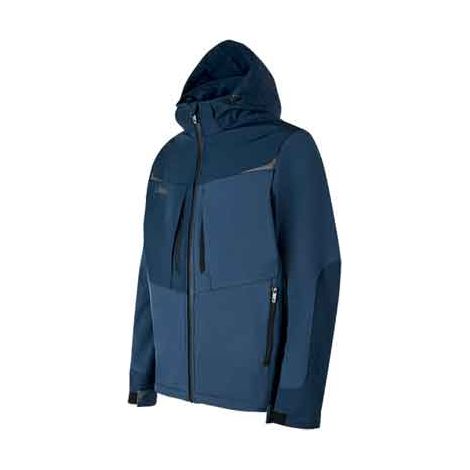 GIUBBINO SOFTSHELL 'VERVE' BLU UPOWER Tg. XXXL - UPOWER