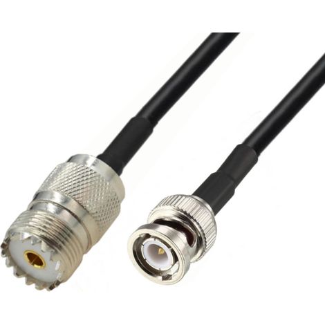 Antennenkabel BNC-Stecker / UHF-Buchse H155 20 m