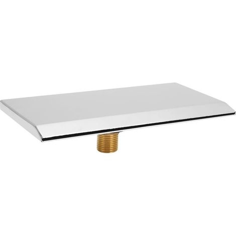 Fontaine cascade en acier inoxydable pour piscines et bassins d'arrière-cour avec design d'arrosage poli miroir pour une utilisation en extérieur