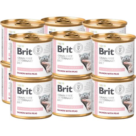 Brit GrainFree Diets Cat CAN hipoalergénico 12x200g (1/4)