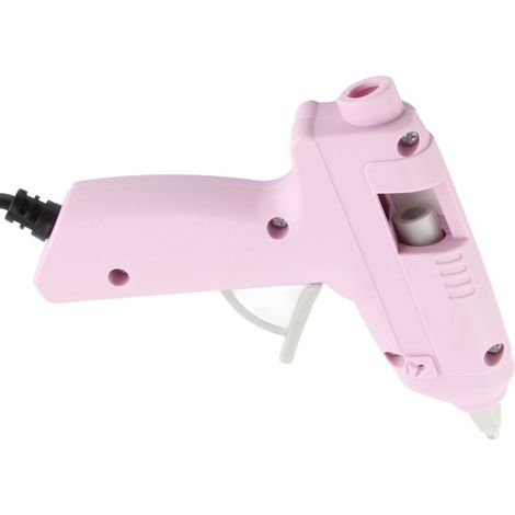 Machine à colle chaude avec 50 bâtons de colle, préchauffage rapide, mini machine à colle thermofusible, kit pour loisirs créatifs, 20 W, 110-240 V, prise américaine (1/5)