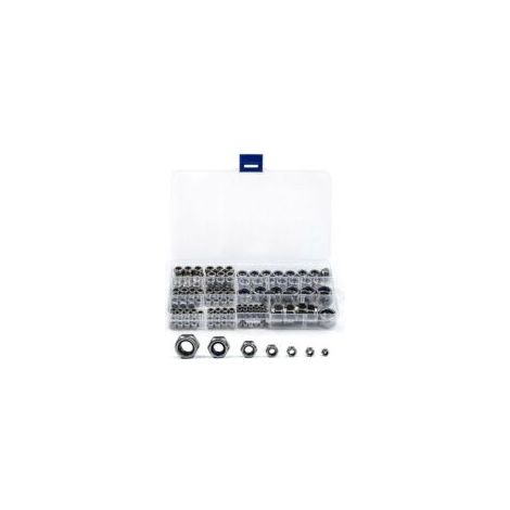170 Sechskantschrauben aus Edelstahl 304, M3, M4, M5, M6, M8, M10, M12, Silber, Sortiment - Crezuo