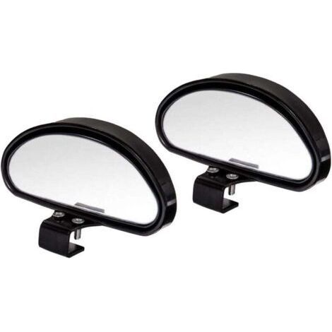 Rétroviseur pour conduite accompagnée, rétroviseur d'angle mort, rétroviseur d'angle mort, conduite accompagnée, rétroviseur pour toutes les voitures - miroir convexe, angle réglable (2 pièces-A) (1/4)