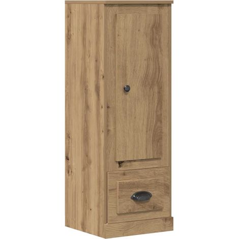 Aparador madera de ingeniería roble artisian 36x35,5x103,5 cm vidaXL
