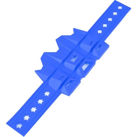 Blaue, hitzebeständige Auspuffrohrabdeckung für Universalmotorräder, Schutzabdeckung, Sicherheitsabdeckung (1/5)
